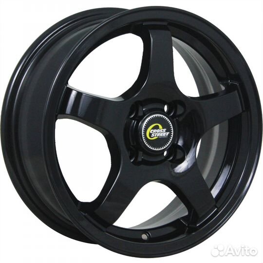 R14 4x100 5,5J ET43 D67,1 Cross Street CR-14 black
