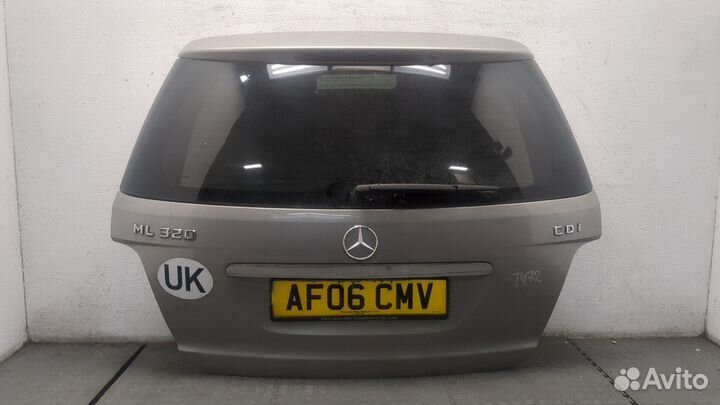 Подсветка номера Mercedes ML W164, 2006