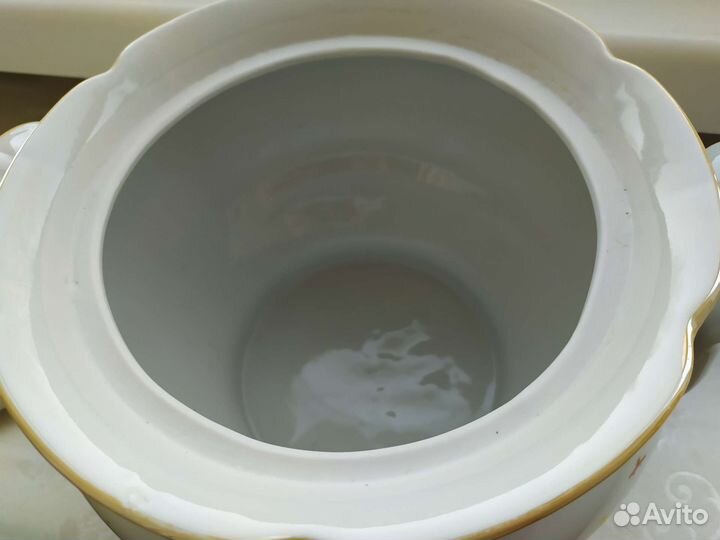 Супница и молочник фарфор СССР