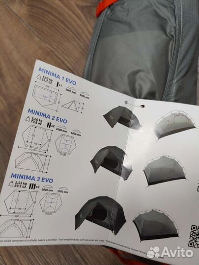 Палатка Camp Minima 1 Evo