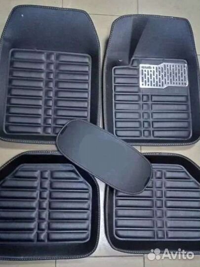 Автомобильные 3d коврики из экокожи