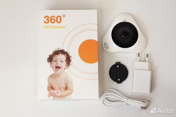 Панорамная wifi мини-камера 360 Рыбий глаз