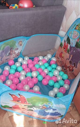 Сухой бассейн с шариками бу