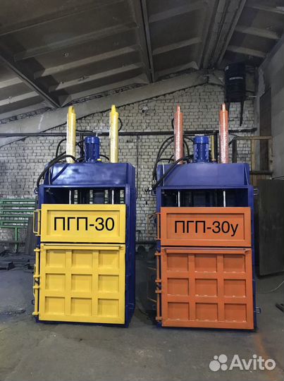 Новый макулатурный пресс пгп усилием 30 тонн