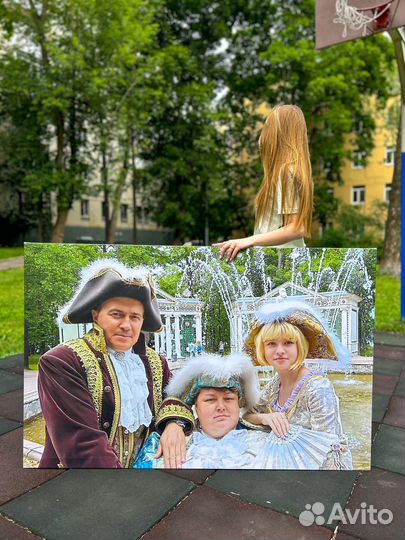 Портрет по фото, печать на холсте