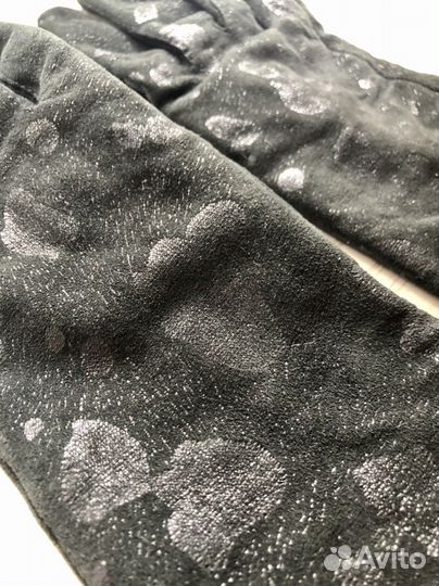 Перчатки женские замшевые Италия