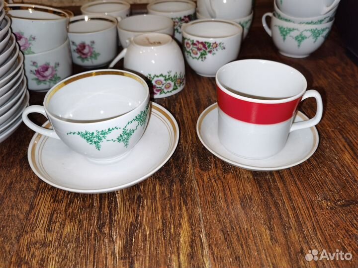 Чашка с блюдцем СССР