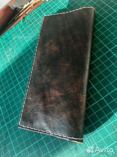 Мужской кошелек натуральная кожа