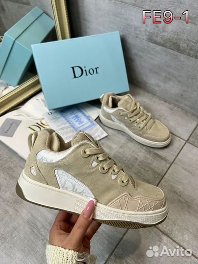 Кеды женские Cristian Dior натуральная