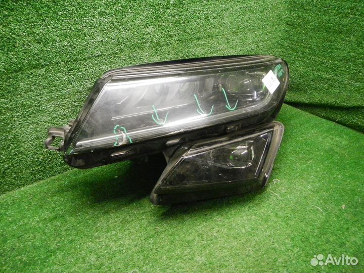 Фара левая Skoda Kodiaq