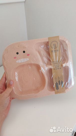 Набор детской посуды новый