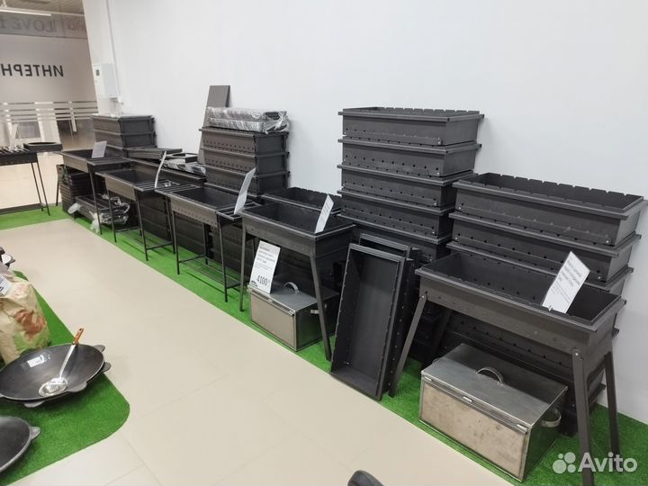 Мангал / казан /коптильня / шампура