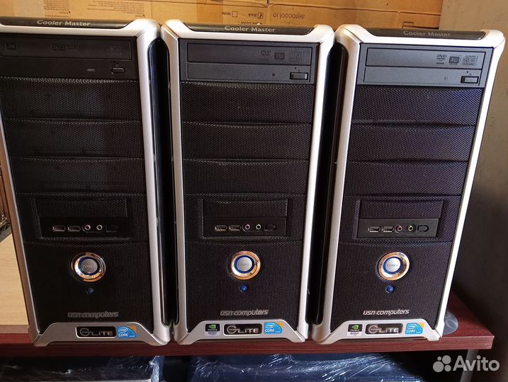 Системные блоки на intel core-i7 960\GTX460