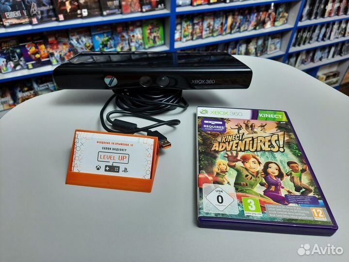 Kinect для xbox 360 + Диск с игрой