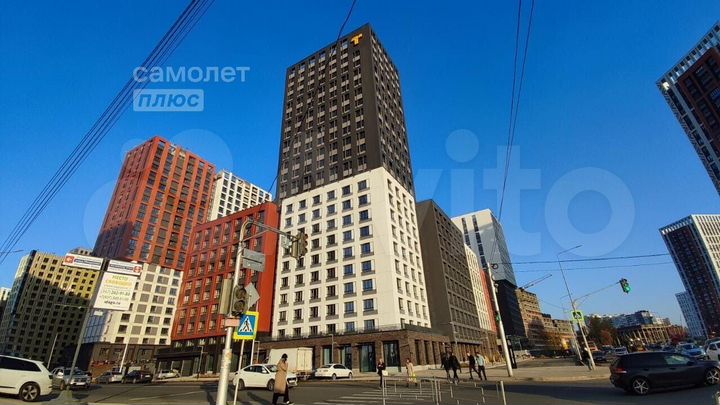 2-к. квартира, 42,5 м², 6/23 эт.