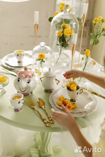 Красавица и чудовище сервиз