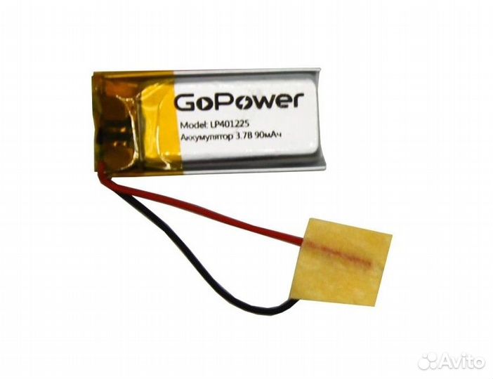 Аккумулятор Li-Pol LP401225 PK1 3.7V 90mAh