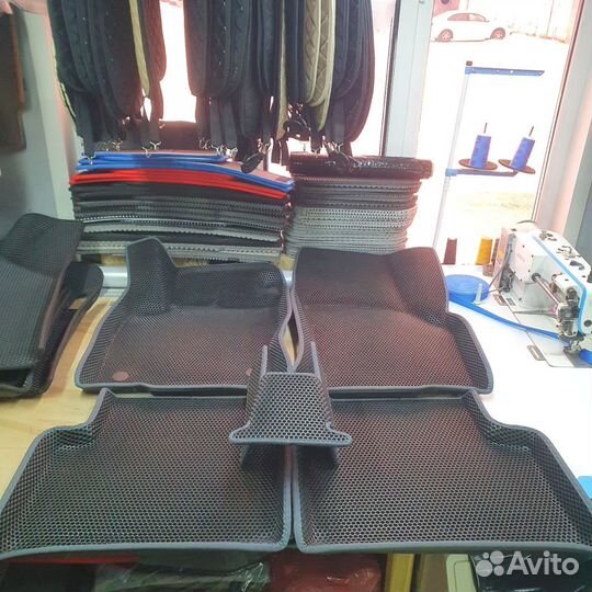 Ева коврики 3D с бортами - под Заказ