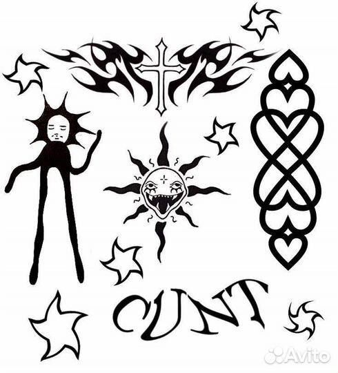 Модель на тату