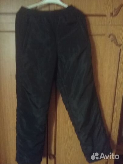 Утеплённые брюки для девочки