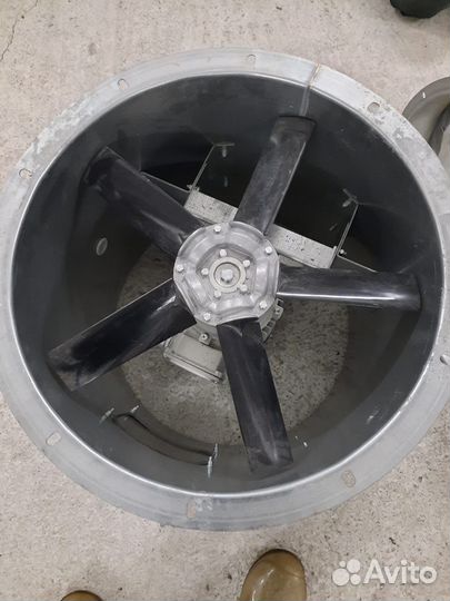 Вентилятор осевой напор 5,6 4кВт