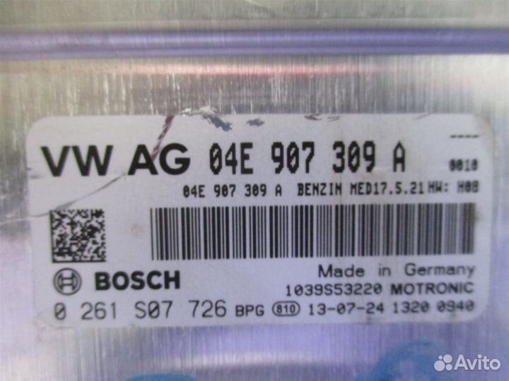 Блок управления двс Volkswagen Golf 7 5G1