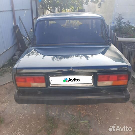 ВАЗ 2107 1.5 МТ, 2008, 180 000 км