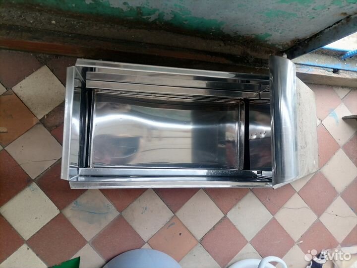 Коптильня горячего копчения из нержавейки