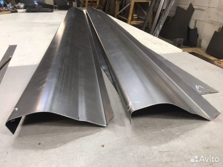 Toyota Corolla e120 порог + усилитель левый