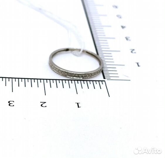 Золотое кольцо с бриллиантом 16р