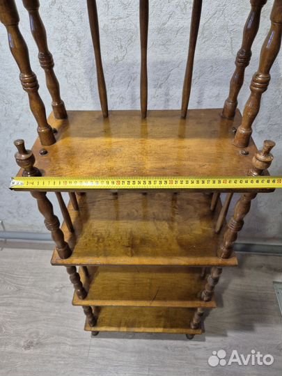 Этажерка деревянная старинная