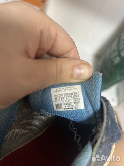 Кроссовки reebok на мальчика