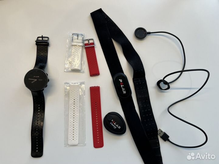 Спортивные часы Polar Vantage M с двумя датчиками