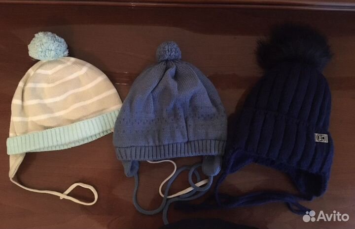 Шапки для мальчика 50 размер пакетом