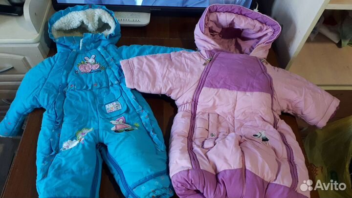 4 пакета вещей на девочку