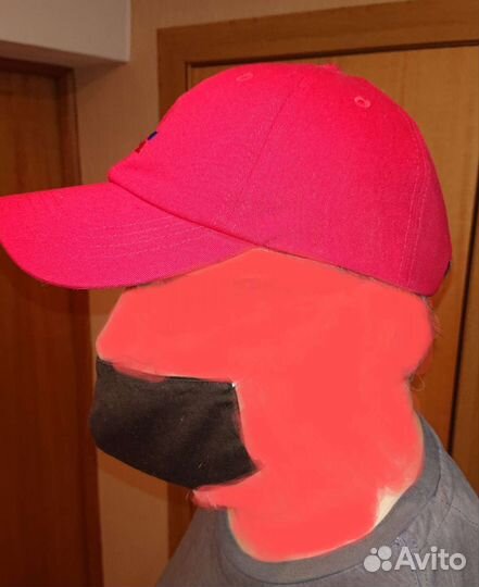 Бейсболка кепка Russell atletic, цвет красный