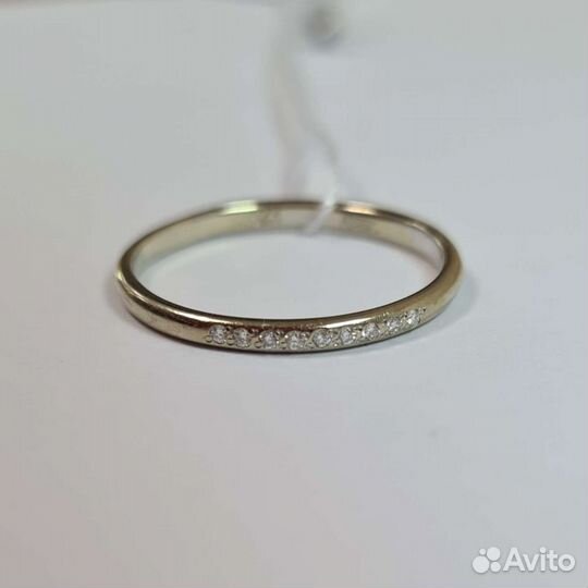 Золотое кольцо с бриллиантами 17 (со038272)