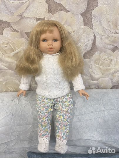 Кукла большая ГДР пупс