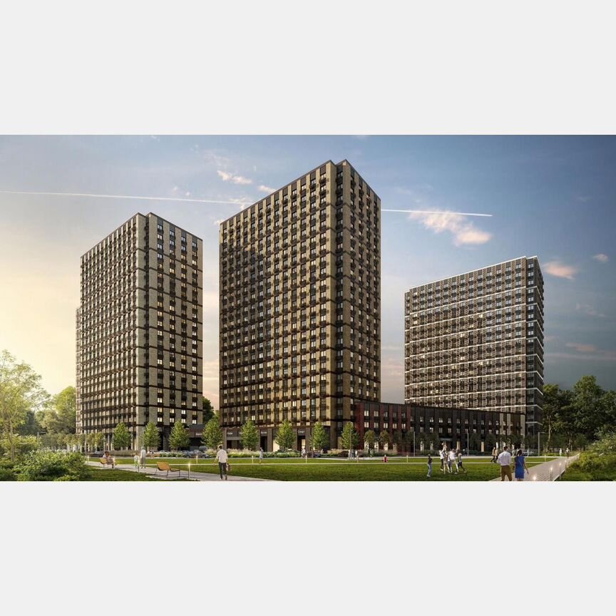 Квартира-студия, 22,7 м², 3/22 эт.