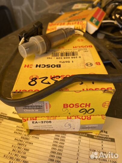 Лямбда зонд на saab 900