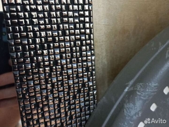 Часы, зеркало, шторы комплект для салона