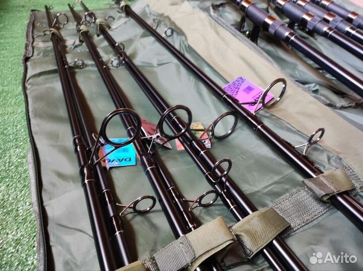 Профессиональный карповый комплект 4+4+чехол