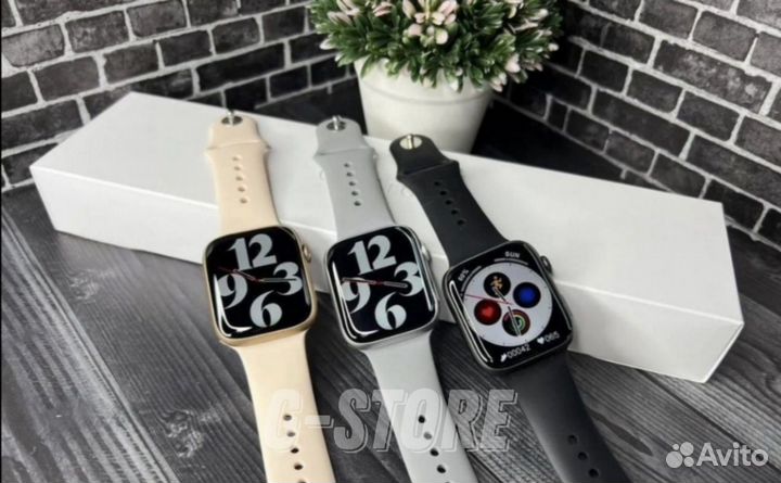 Smart watch apple 7 gold