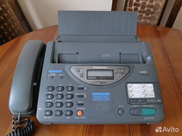 Факс/телефонный аппарат Panasonic KX-F707