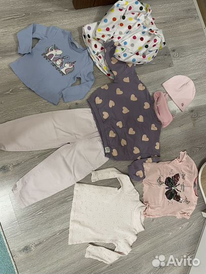 Детские вещи пакетом на девочку 104-110 4 года