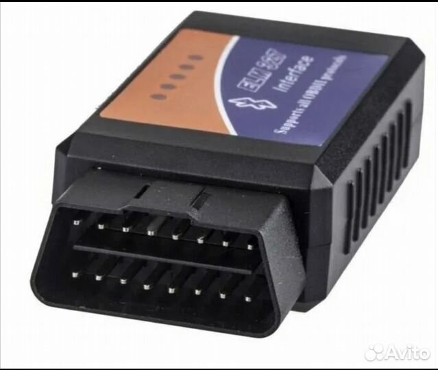 Автомобильный диагностический сканер OBD Elm 327