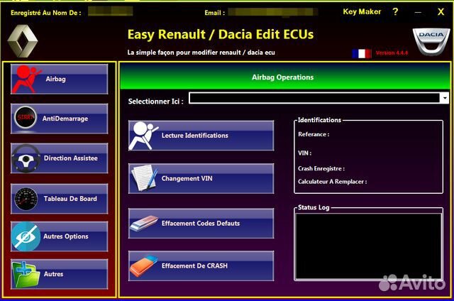 Программа Easy Renault v6.1.4 + keygen & Activator