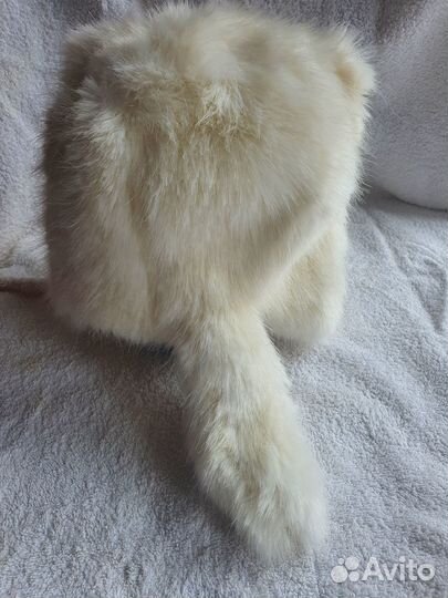 Шапка зимняя меховая на девочку