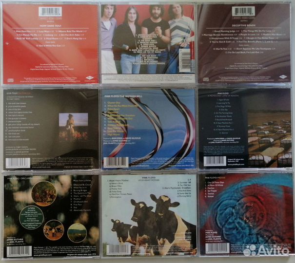 Pink Floyd, 10CC, CD, Сд диски