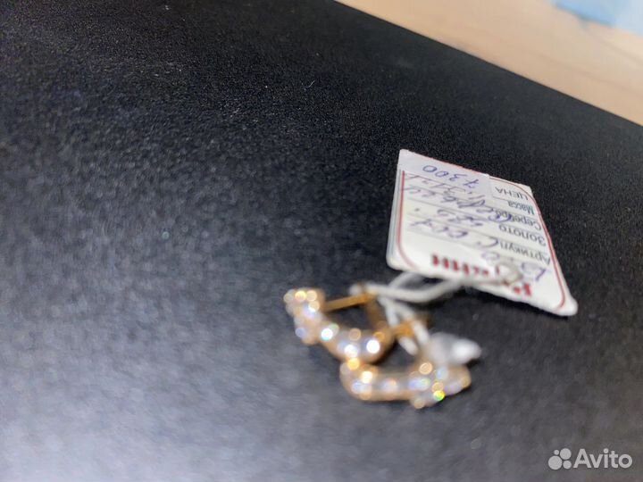 Золотые серьги 585 проба